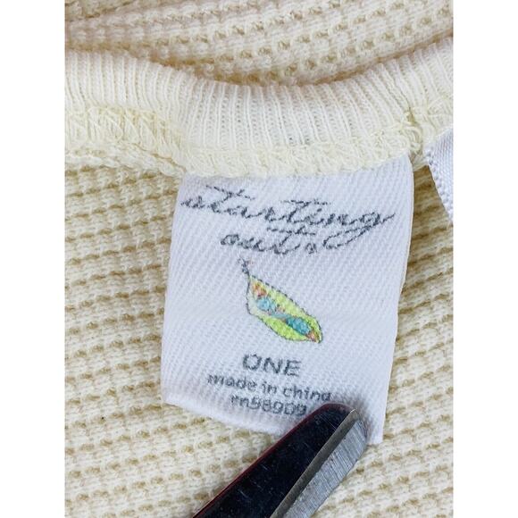 Starting Out Yellow Duck Baby Receiving Blanket Thermal Waffle Weave Caterpillar - Picture 5 of 9